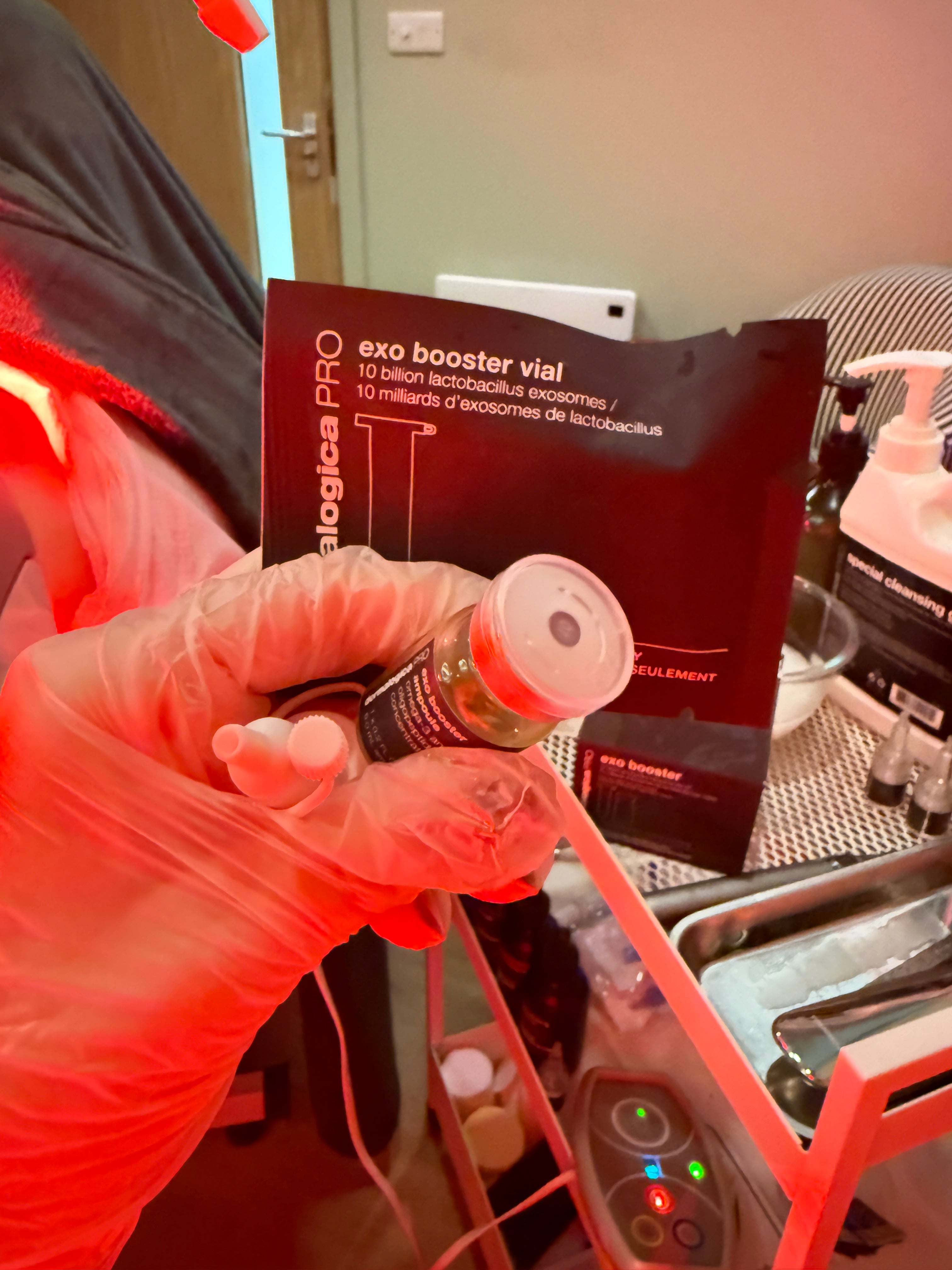 Microneedling Facial with Exosomes